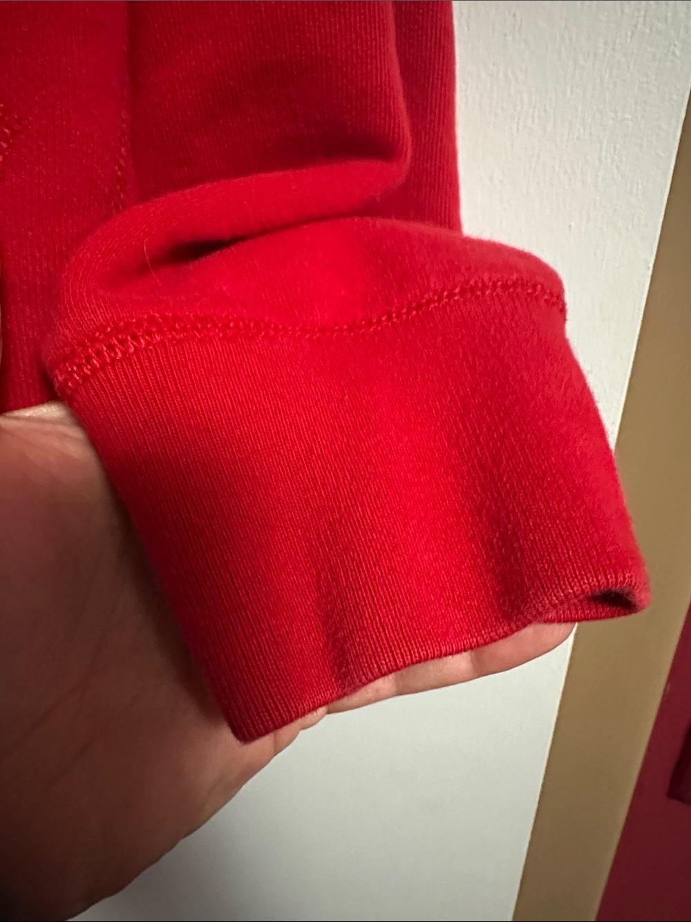 Polo by Ralph Lauren Red Zip-Up Hooded Sweatshirt - Picture 5 of 11